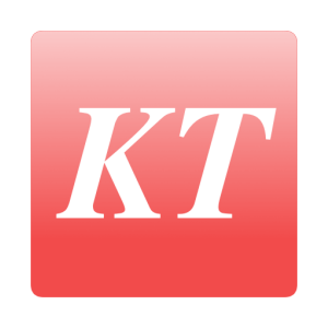 Logo KT pastel rouge